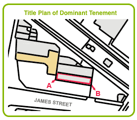 Title Plan for Dominant Tenement in Licence Agreement