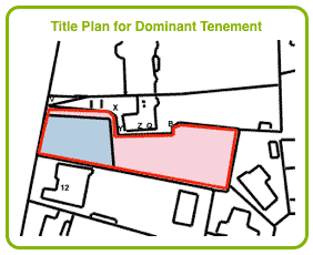 Title Plan for Dominant Tenement